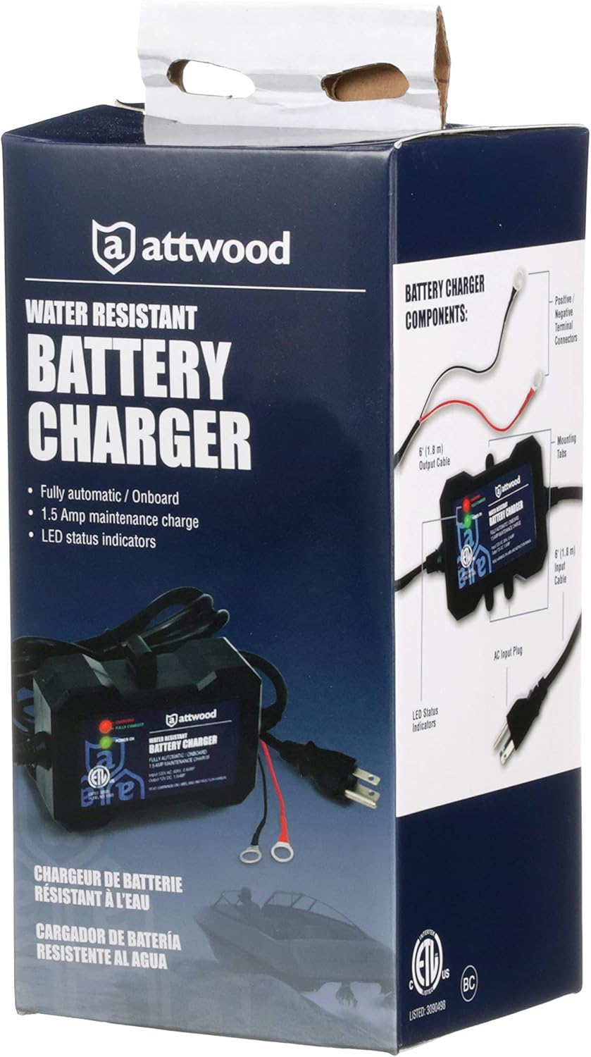 Attwood 11900-4 Battery Charger : Sports & Outdoors