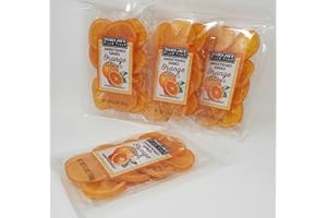 GENERIC Trader Joe's Sweetened Dried Orange Slices Moist and Sweet Net Wt. 5.3 Oz (150g) - Pack of 4
