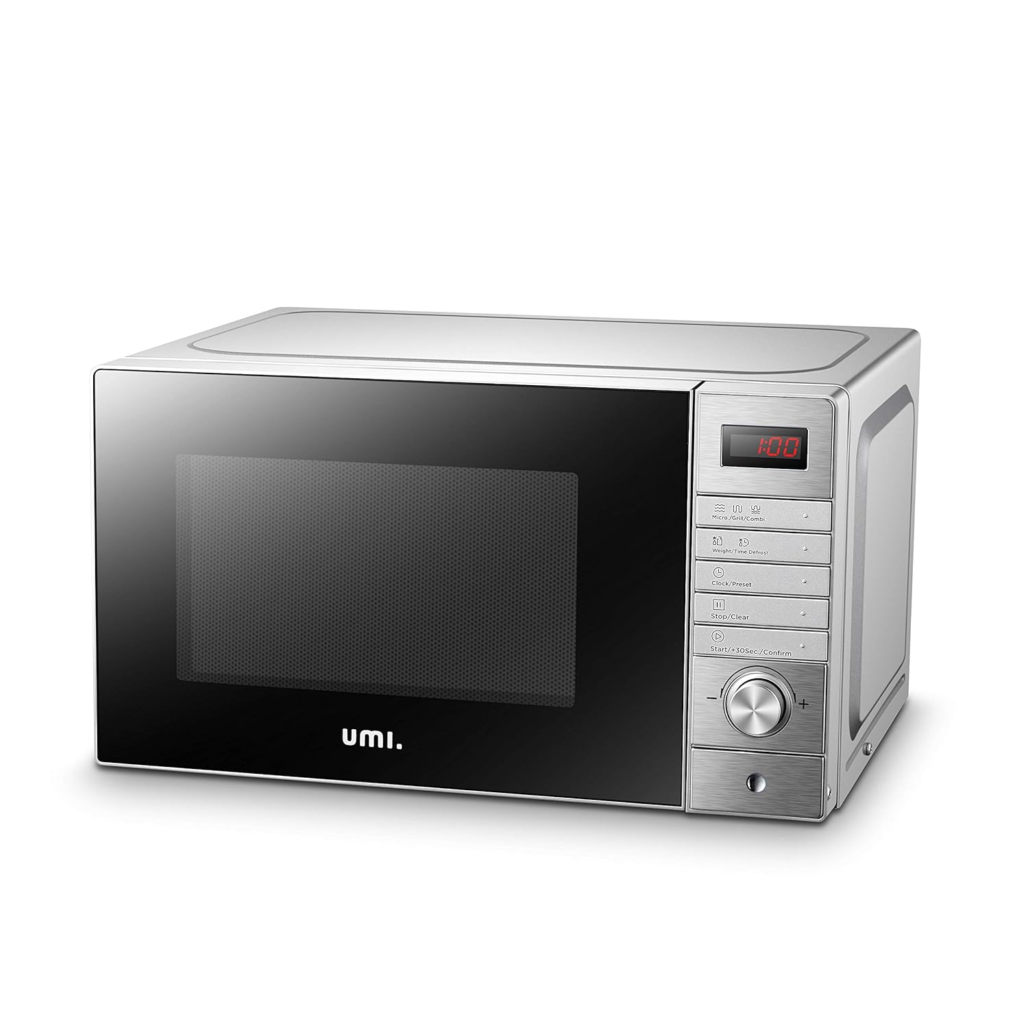UMI Horno Microondas con grill de acero inoxidable 20L, XD-A 700W