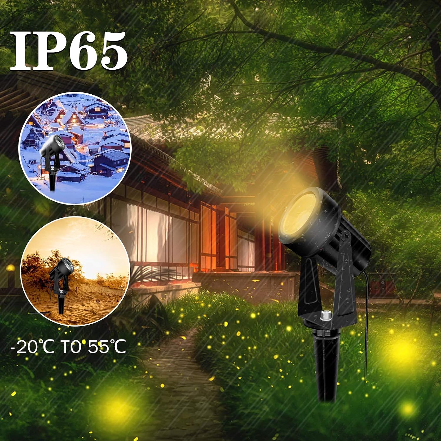 Svater Garden Spotlights Mains Powered - Image 3