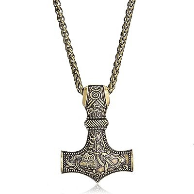 Nordic Viking Thors Hammer Necklace Mjolnir Lebanon Ubuy