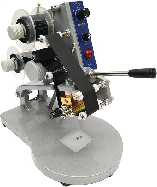 Dy8 manuel Main avec hot Stamp imprimante machine de codage Date