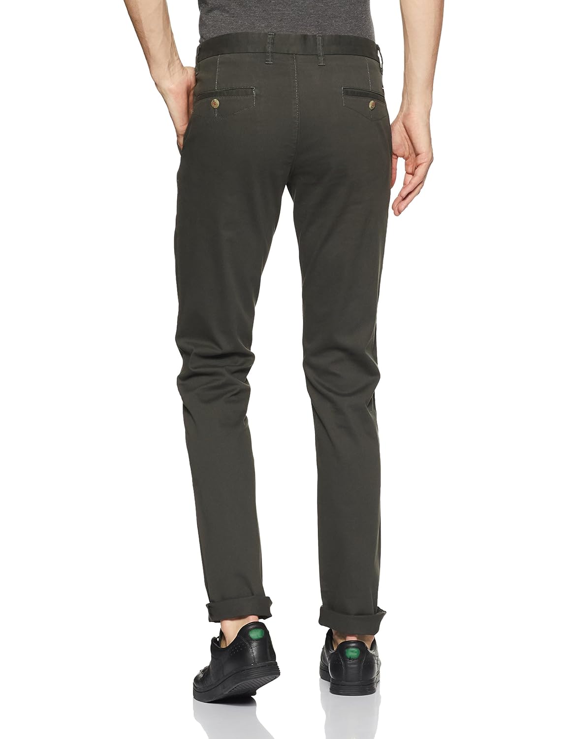 blackberrys men's skinny fit casual trousers