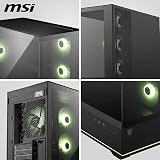 MSI MAG PANO 110R PZ Mid-Tower Gaming PC Case USB 20Gbps Type-C view 7