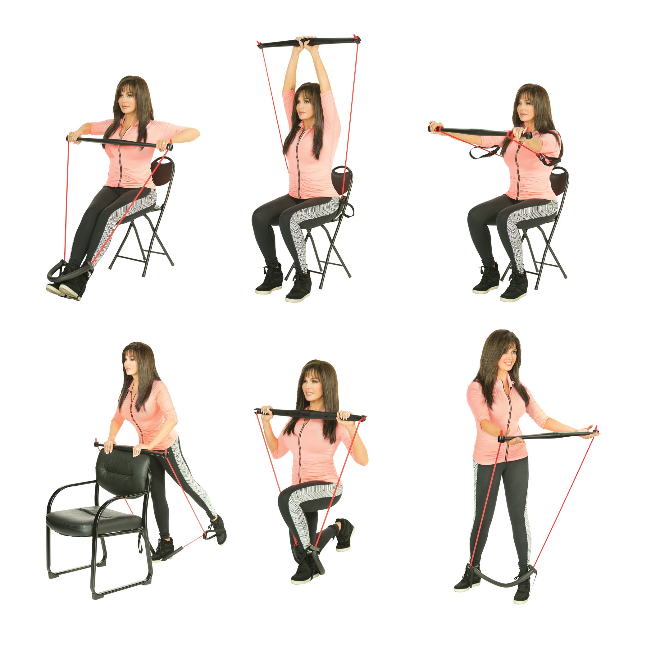 Bodygym Resistance Bands Official Core System Marie Osmond Portable