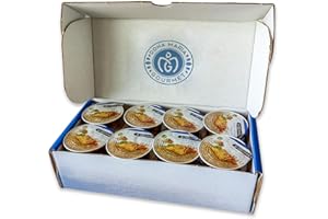 DONA MARIA GOURMET Sardine Paté | 24 tins | 18 ounces | Sardine paté Portugal, Pate to spread or dip, Pate Spread for Humans, Seafood Tapas, Ideal for appetizers | Glute-free | Omega 3 | Sardine Paste