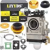 LIYYDS 15mm Carburetor Gasket Filter Intake Manifold Pipe Alloy Adapter Stack Kit for 33cc-43cc 47cc 49cc 50cc 52cc 2-stroke Engines ATV Quad Pit Dirt Pocket Rocket Bike Mini Chopper Brush Cutters