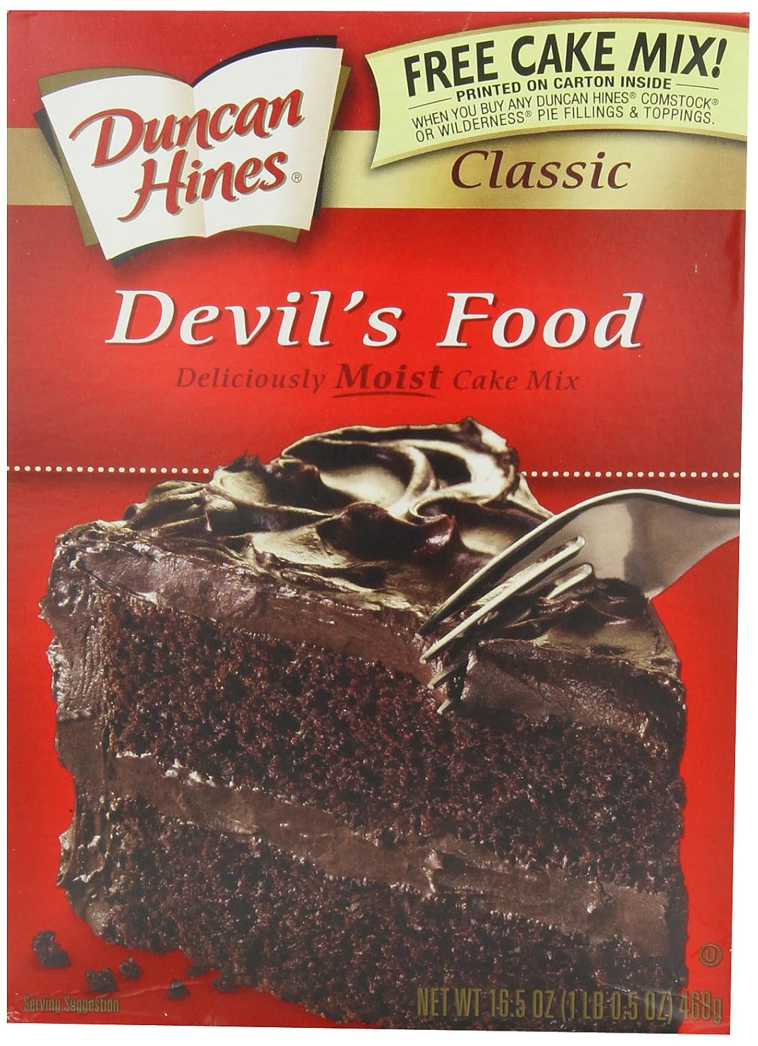 Duncan Hines Signature Devil's Food Cake Mix, 16.5Ounce