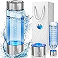 Hydrogen Water Bottle 2024, Hydrogen Water Bottle Generator, 3-Min Rapid Electrolysis, 2000+ PPB Hydrogen Water, 450ml Portable Hydrogen Water Generator for Office, Travel, Daily Drinking and Gifts
