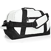 DALIX 14" Small Duffle Bag Two Toned Gym Travel Bag