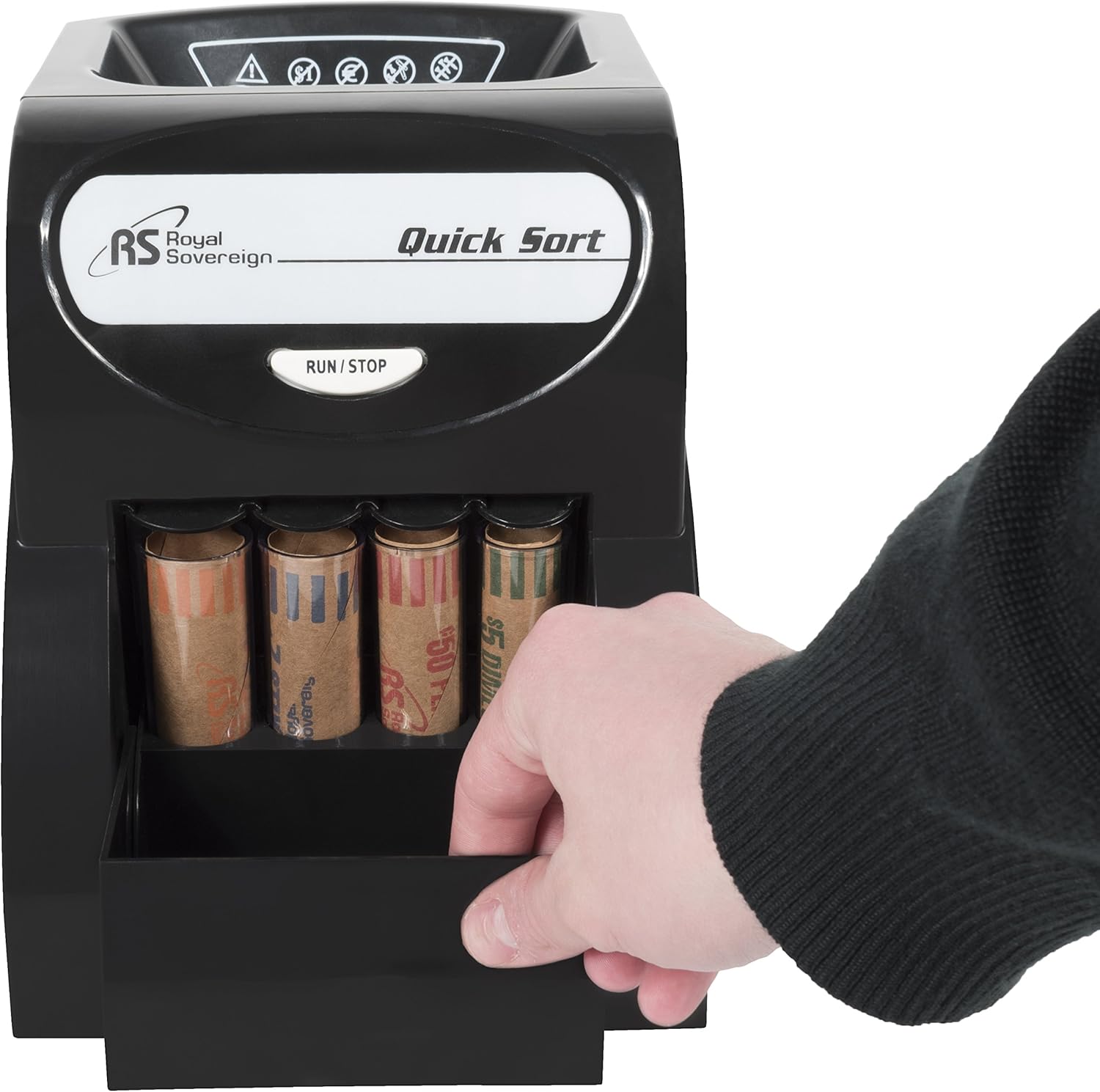 1 Row of Coin Counting Royal Sovereign Electric Coin Sorter Patented