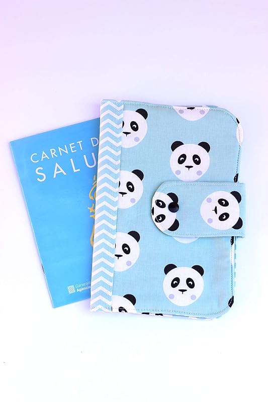 Funda porta documentos para cartilla de salud bebé en algodón: Amazon.es: Handmade