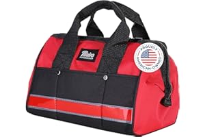 Thrive Car Emergency Kit & Roadside Emergency Car Kit - 104-Piece Set, Red Canvas Bag, Universal Fit - Jumper Cables, Escape Hammer & Tire Gauge - Road Trip Essentials & Emergency Supplies