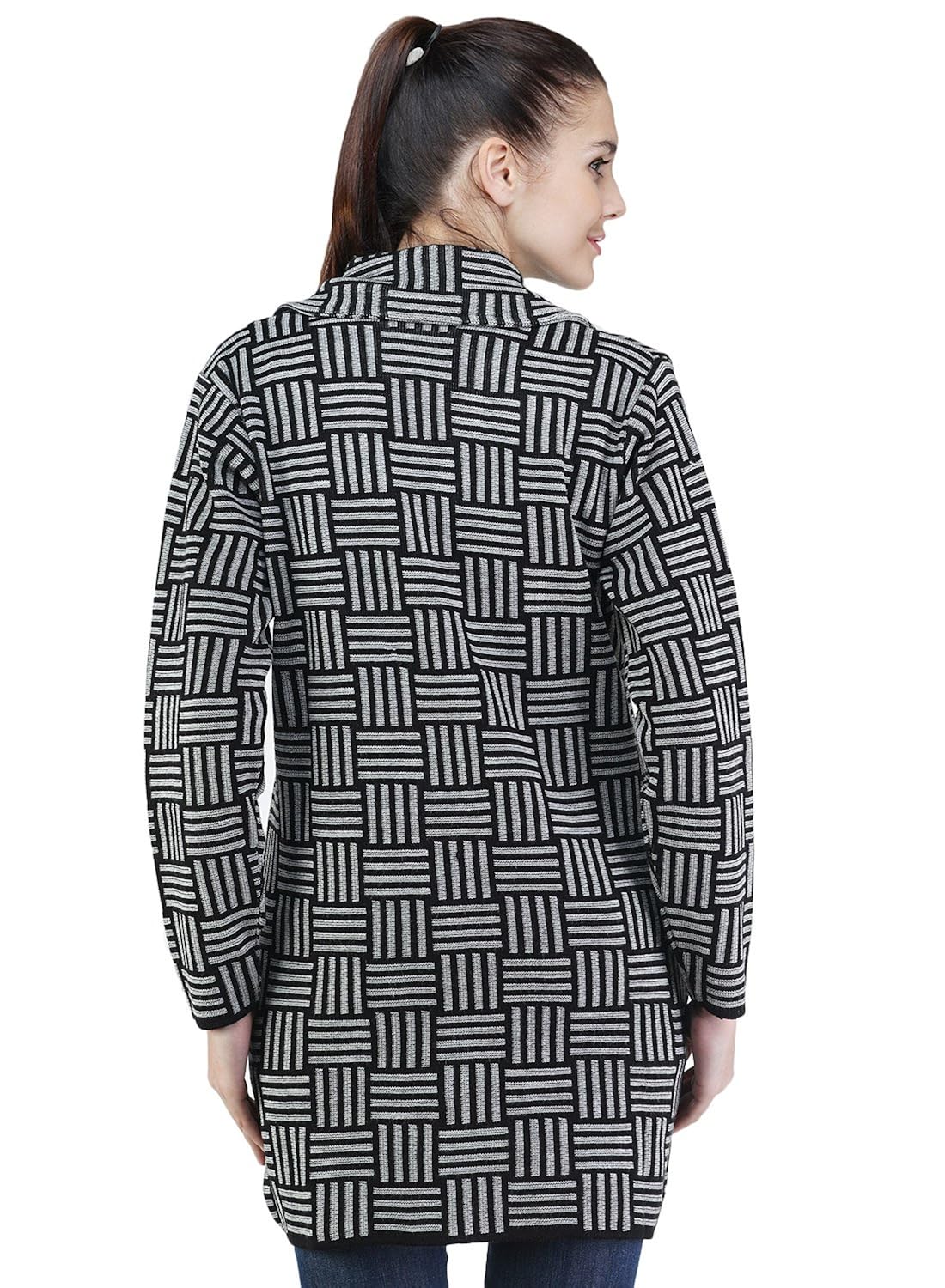 montrex gray color stylish women cardigans