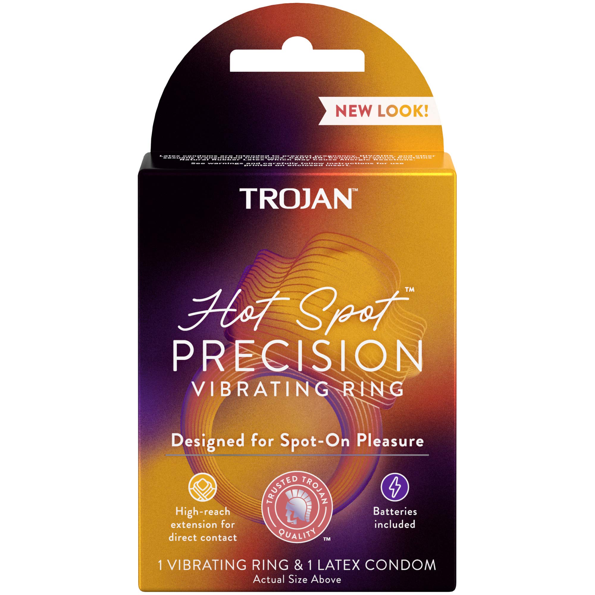 Trojan Vibrations Hot Spot Vibrating Ring ( Packaging May Vary) in Dubai -  UAE | Whizz Condoms