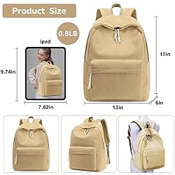 Bluboon Backpack for School Girls Women, Cute