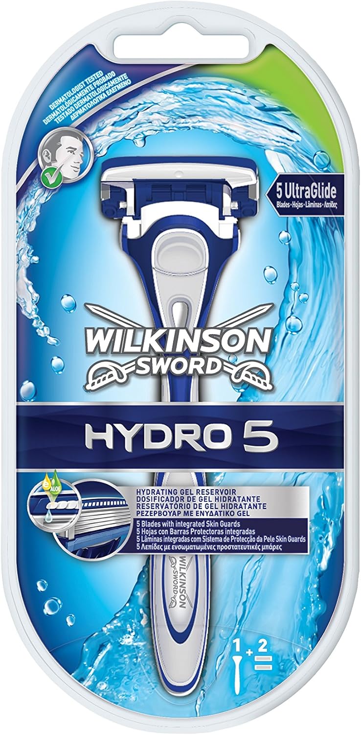 Wilkinson Sword Hydro 5 Razor with 2 Refill Blades Amazon.co.uk