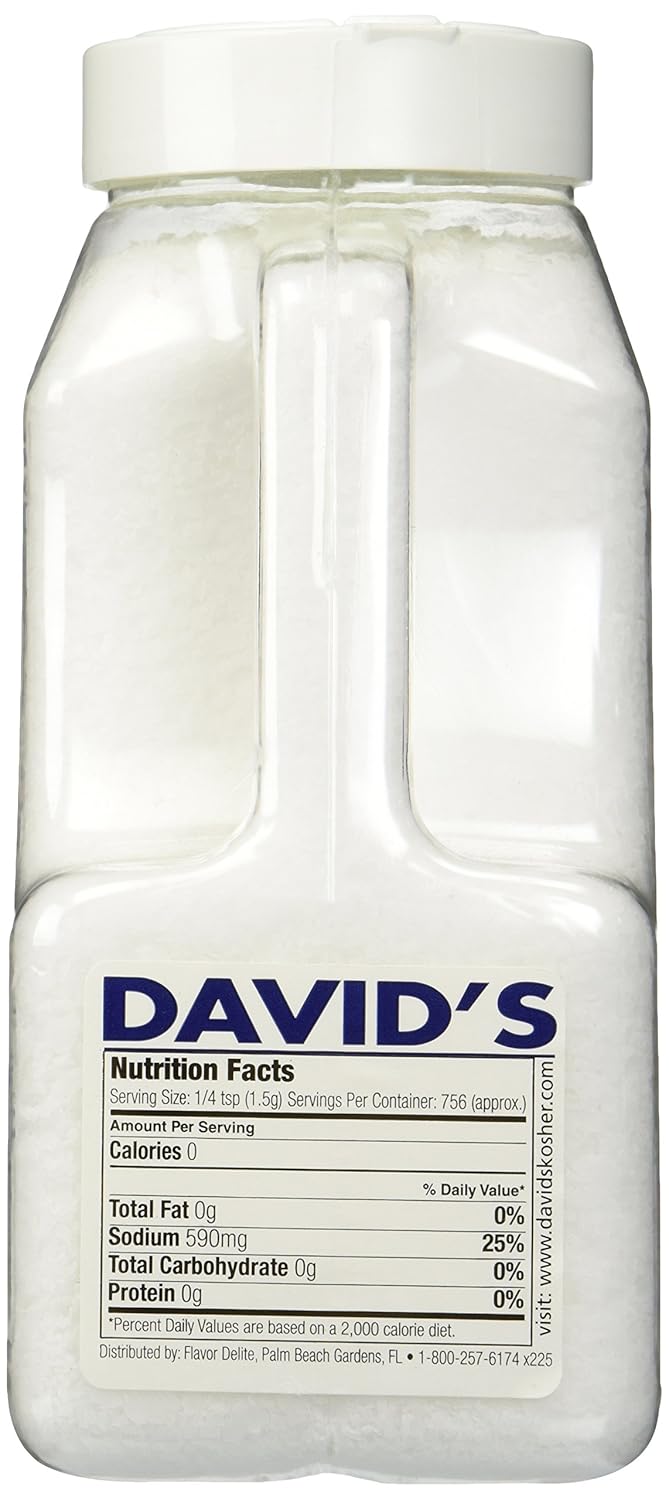 David's Kosher Salt 2.5 Pounds (40 Ounces) : Grocery & Gourmet Food