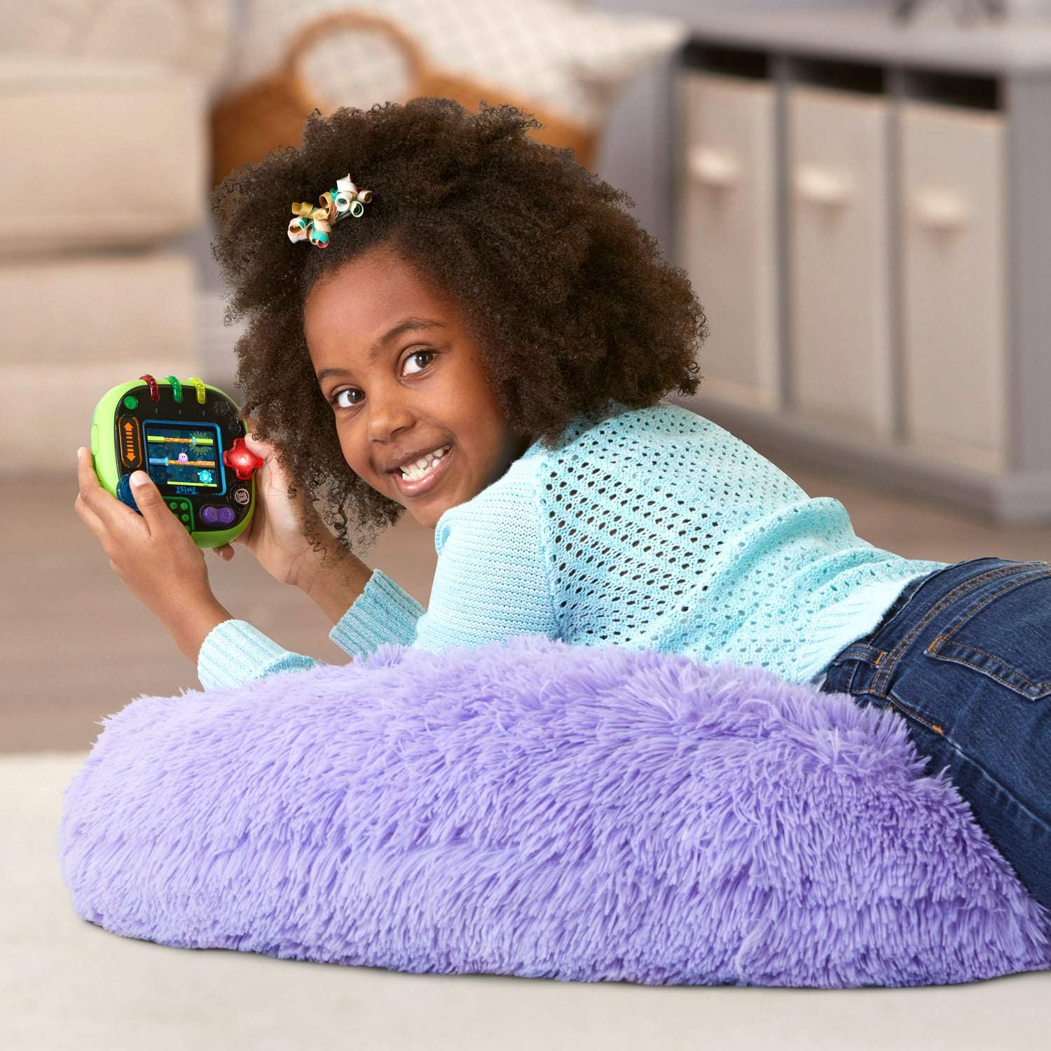 LeapFrog RockIt Twist Handheld Learning Game System, Green: Toys & Games