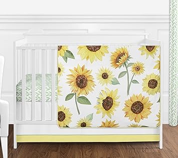 daisy crib sheet