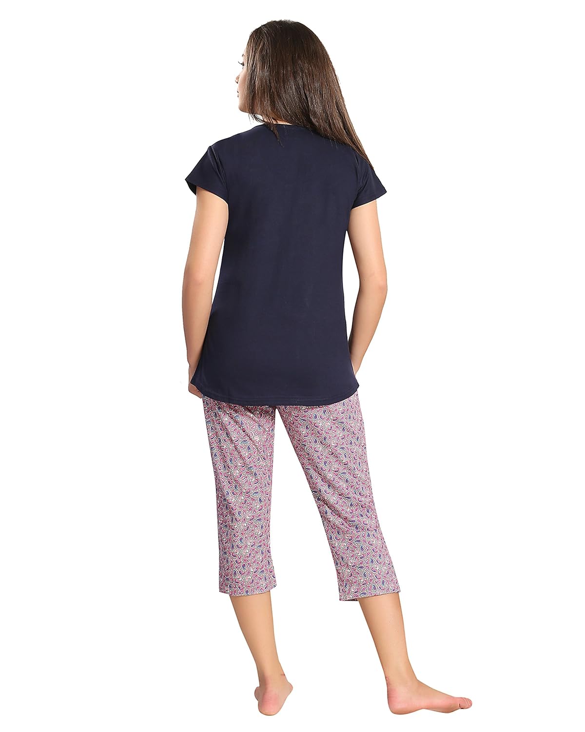 av2 women cotton top & capri set 2772