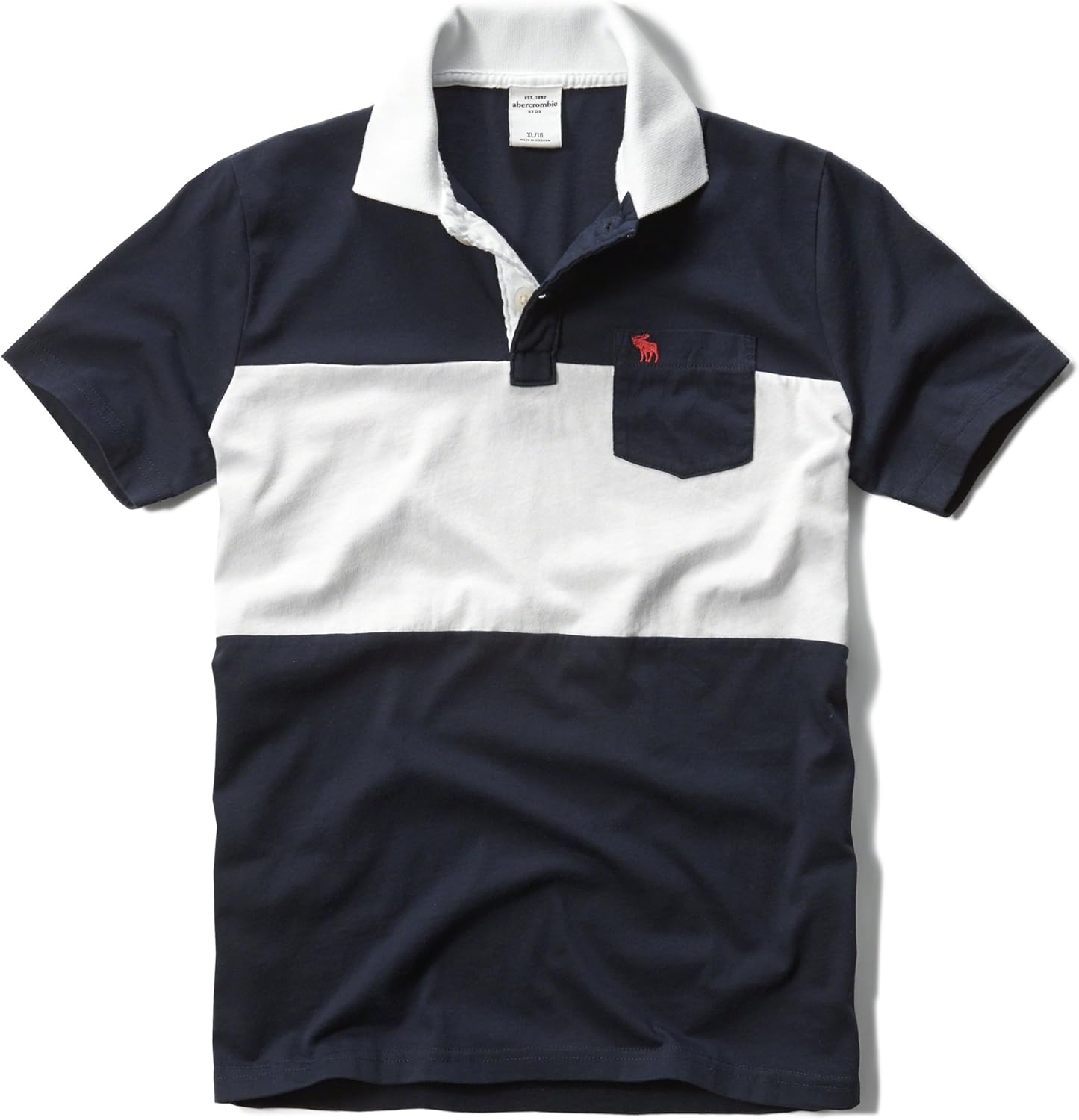 Abercrombie & Fitch Boys Lightweight Striped Polo (Medium, Navy): Amazon.ca: Clothing & Accessories