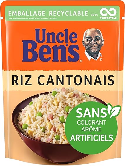 Uncle Ben S Riz Cantonais Express 2 Min Au Micro Onde Ou A La