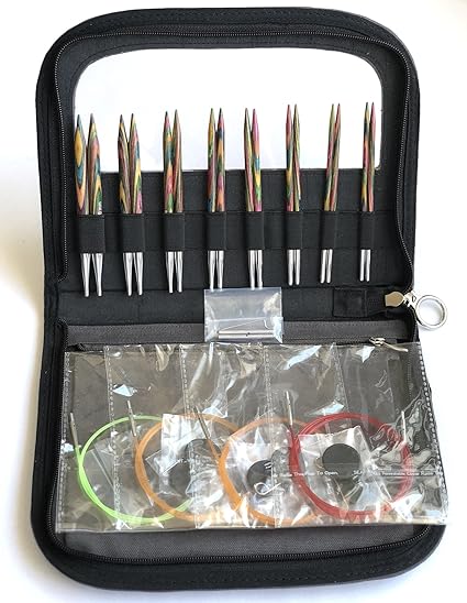 KnitPro Symphonie Holz Deluxe-Set im Praktischen Stoffetui Art. 20694 (Inhalt Wie 20613)