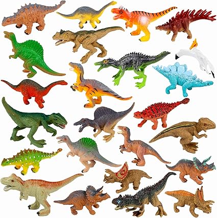 dinosaurios plastico para niños