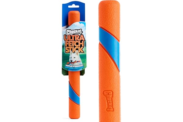 Chuckit! Interactive Dog Toy Ultra Fetch Stick - 12 Inch Outdoor Dog Toy for All Breed Sizes