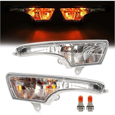 TYC Front Corner Side Marker Lights Pair For 2000-2005 Neon – Amber Lens – DOT/SAE
