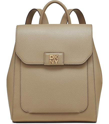 DKNY Womens Brook BACKPACK, Blk/Gold, Large US