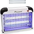 ASPECTEK Powerful 20W Electronic Indoor Insect Killer, Bug Zapper, Fly Zapper, Mosquito Killer-Indoor Use Including Free 2 Pa