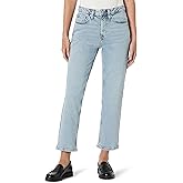Amazon Essentials Women's High-Rise Straight Leg Jean