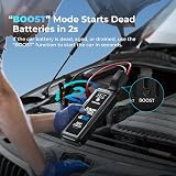 TOPDON JS2000 Pro Jump Starter 2500A 16000mAh 8L Gas/6L Diesel view 2