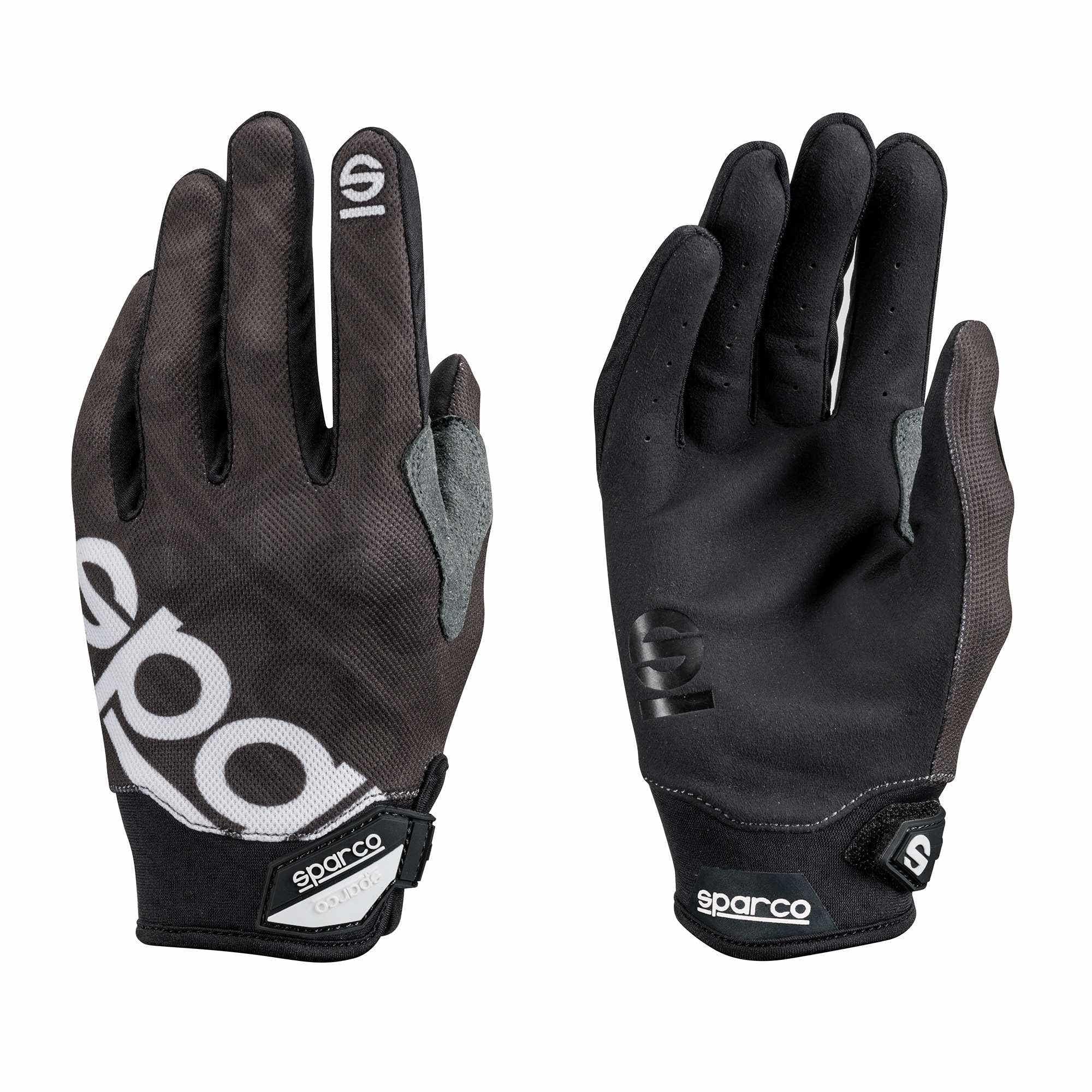 Sparco Meca 3 Gloves Size 10 (M) Black