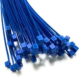 On1shelf Cable Ties 450mm x 4.8mm 200 Blue Nylon Zip Ties view 2