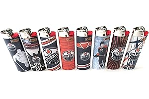 BIC NHL Full Size Lighters Lot of 6