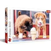 Trefl Ice Cream time! - 500 Piece Puzzle 18.9"x13.4" | RED, DIY, Creative Entertainment, Classic Jigsaw, 10+