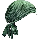 ZLYC Chemo Headwear for Women Soft Head Scarf Headwraps Beanie Hat Stretch Skull Cap