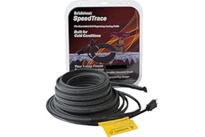 BriskHeat Self Regulating Pre-Assembled 6ft Water Pipe Heating Cable 120V FFSL1-6