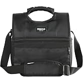 Igloo Gripper Soft Sided Cooler Bag | Insulated Dual Compartment Lunch Cooler