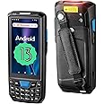 MUNBYN Android 13 Handheld Scanner, Android Barcode Scanner, 4GB+64GB, Equip with Honeywell N6703 1D & 2D QR Bar Code Scan Engine, IP66 for Warehouse & Logistics, 035Pro