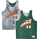 Mitchell & Ness Shawn Kemp Seattle Supersonics NBA Reversible Mesh Tank Top Jersey
