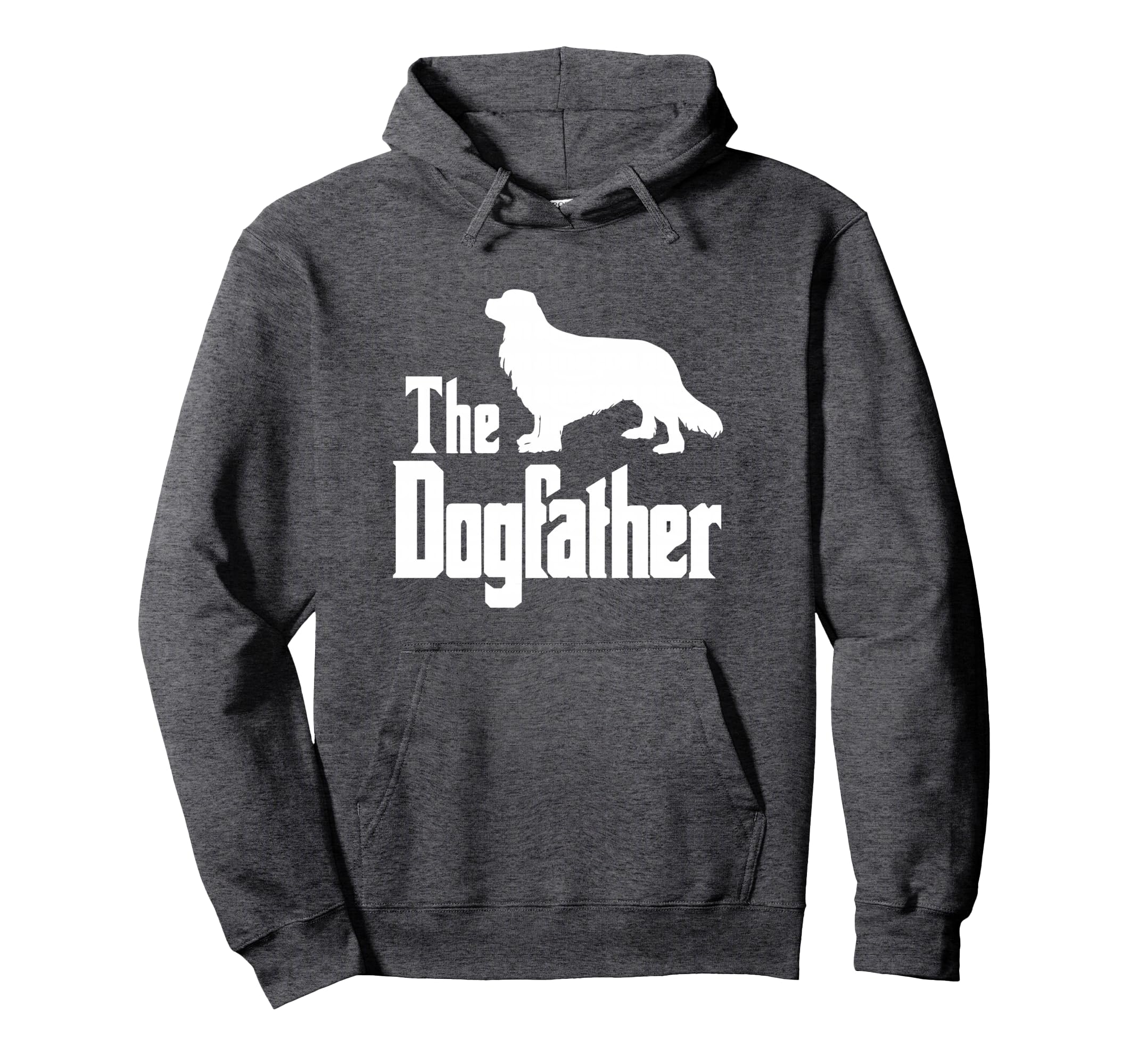 The Dogfather, dog gift, funny Cavalier King Charles Spaniel Pullover Hoodie
