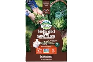 Oxbow Garden Select Guinea Pig Food, Adult, Made Timothy Hay for Guinea Pig, Pet Food Pellets with Vitamin C, Non-GMO, Small Animal Pet Products, Made in USA, High Fiber, 8 lb. Bag