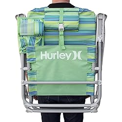 Hurley Standard Backpack Beach Outdoor Chair, One