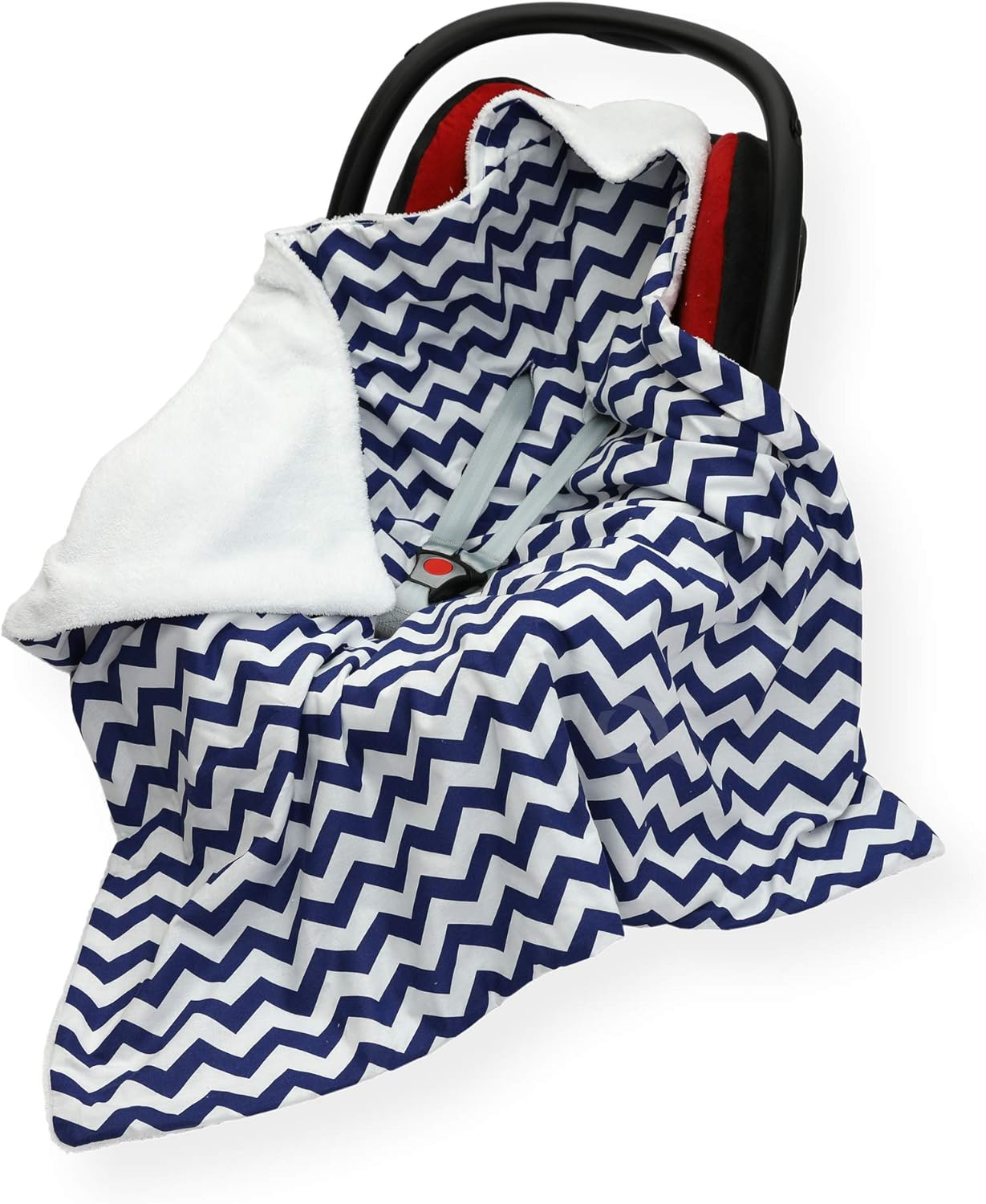 Double Sided CAR SEAT Blanket/Cover/COSYTOES FOOTMUFF 100 x 100cm