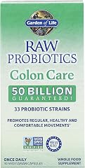Garden Of Life, Raw Probiotics Colon Care, 30 Veggie Capsules