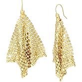AllSaints Women's Chainmail Statement Earrings